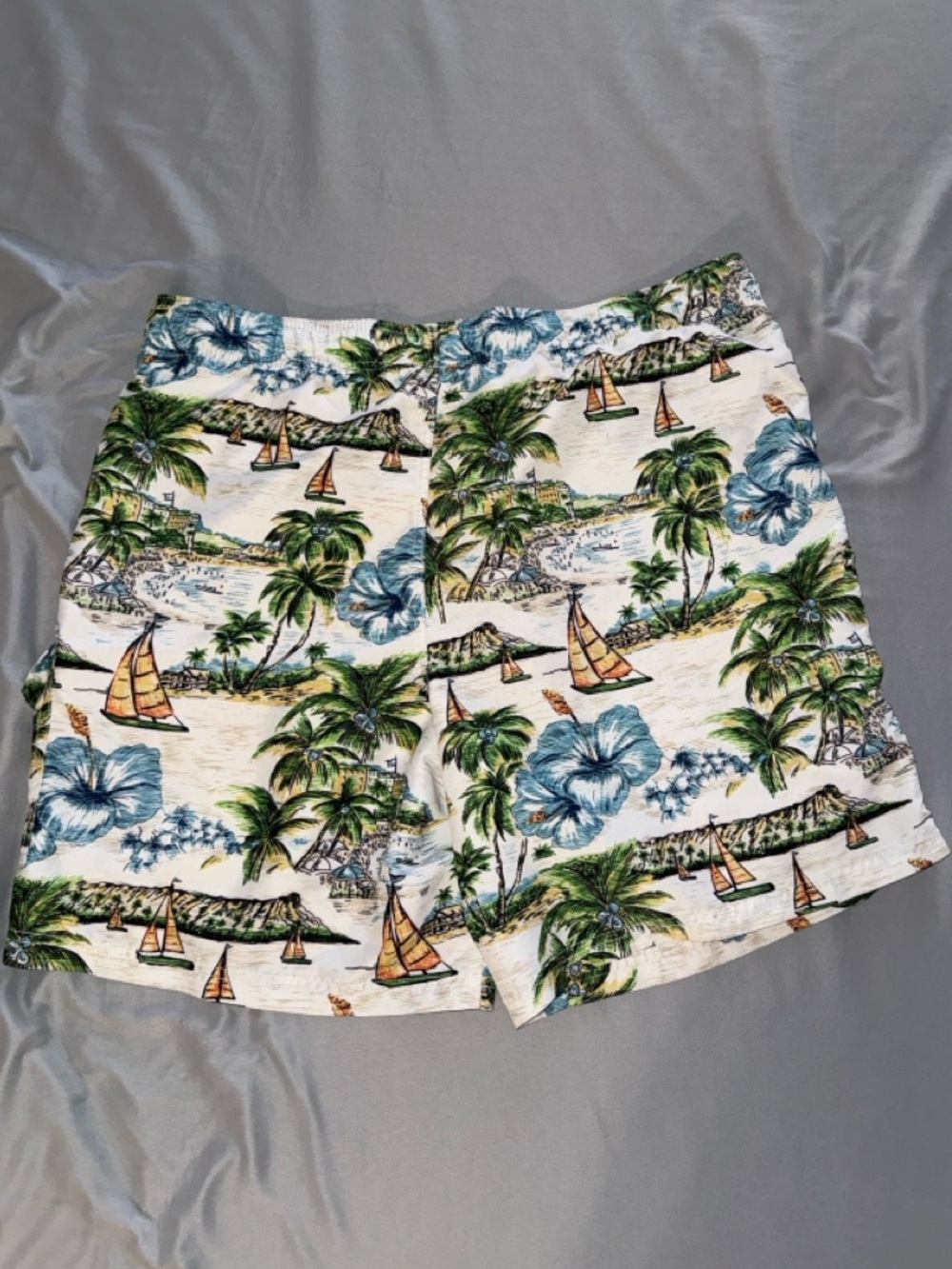 Croft & Barrow Tropical Swim Shorts - Picture 4 of 4
